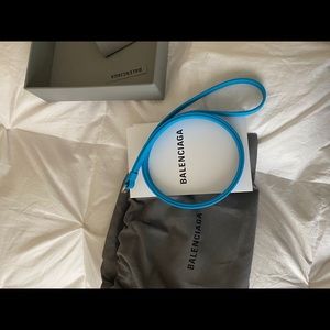 Balenciaga box dust bag and lanyard